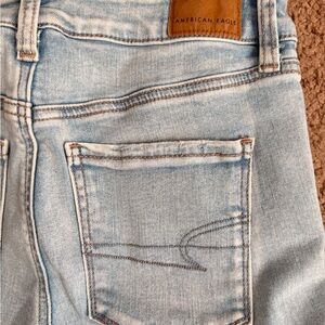 American Eagle Outfitters Light Blue High Rise Jeans